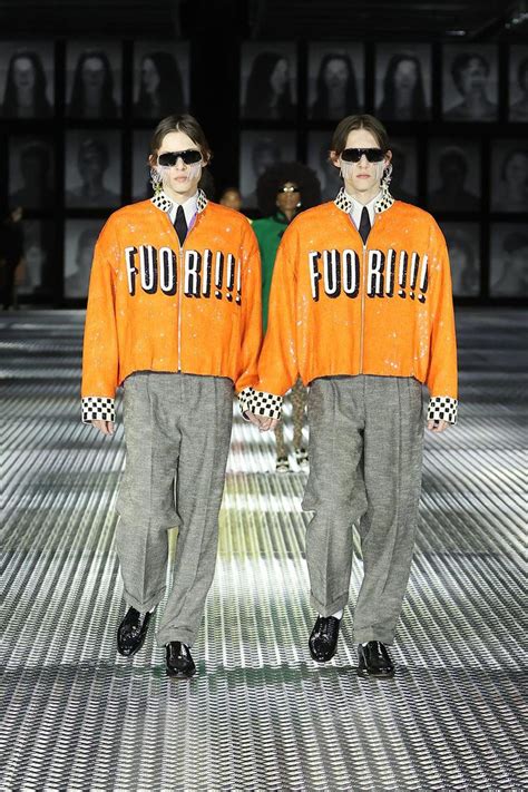 gucci spring 2023 runway|gucci twins 2023.